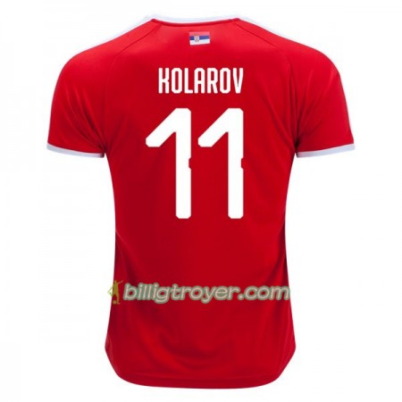 Billige Fotballdrakter Serbia Kolarov 11 VM 2018 Hjemmedraktsett